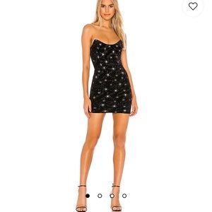 Black Superdown dress